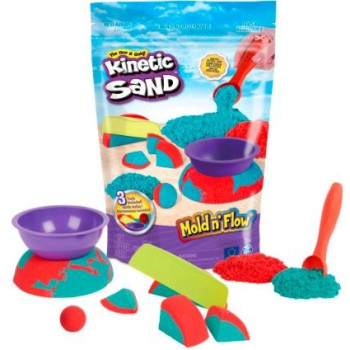 Kinetic Sand - Two-color kinetic sand with accessories