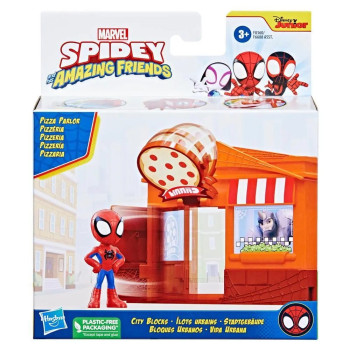 Playset with figure Spidey Pizzeria