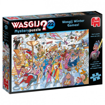 Puzzle 1000 elements Wasgij Mystery Wasgij Winter Games