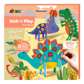 Stick N Play - The world of dinosaurs