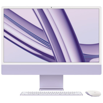 iMac 24 inches: M3 8 10, 8GB, 256GB - Purple