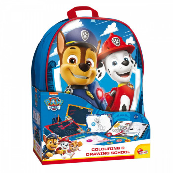 Paw Patrol Drawing School set with backpack