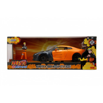 Vehicle with figure Naruto Nissan GT-R 1 24