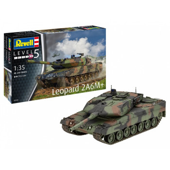 Plastic model Leopard 2 A6M+ 1 35