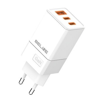 Cherger 65W GaN 2xUSB-C +USB-A only head