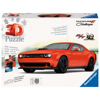 Puzzle 3D Dodge Challenger R T Scat Pack Widebod