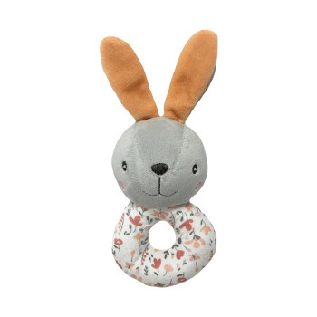 Bunny rattle 18 cm