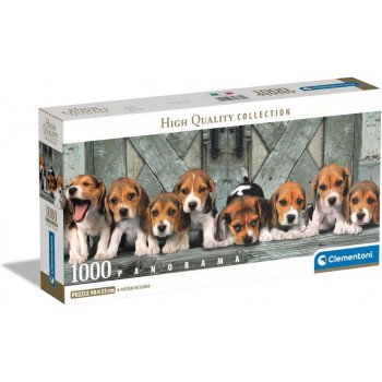 Puzzle 1000 elements Compact Panorama Beagles