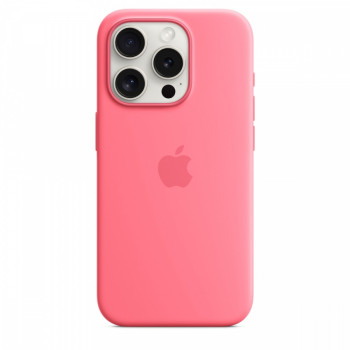 Silicone Case with MagSafe for iPhone 15 Pro - Pink