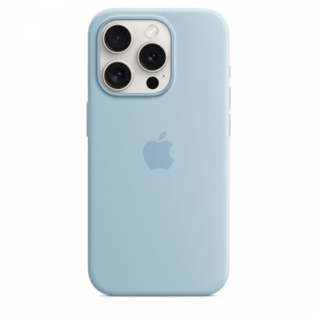 Silicone Case with MagSafe for iPhone 15 Pro - light blue