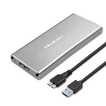 Enclosure M.2 SSD drive SATA,NGFF,USB 3.0,2TB