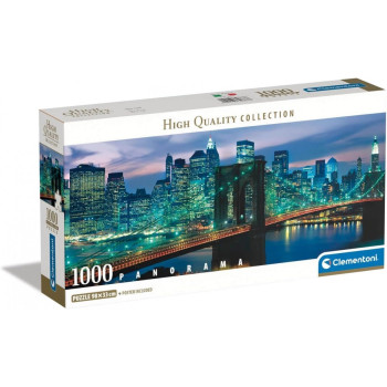 Puzzle 1000 elements Compact Panorama New York Brooklyn Bridge