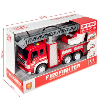 Fire brigade vehicle sound light