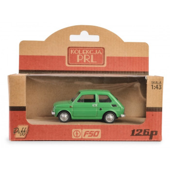 Vehicle PRL Fiat 126p green