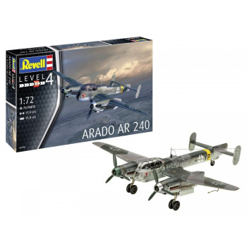 Plastic model Arado AR-240 1 72