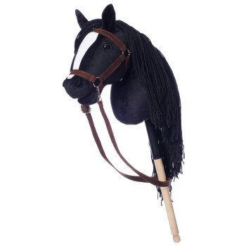 Horse on a stick HOPPIHORSE Hobby Horse A3 black