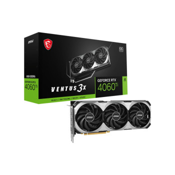 Graphics card RTX 4060 Ti VENTUS 3X E OC 8GB GDDR6 128bit 