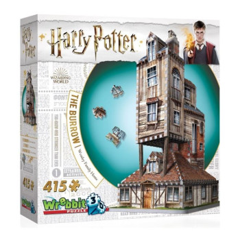 Puzzle 3D 415 Harry Potter The Burrow Weasley Family Home