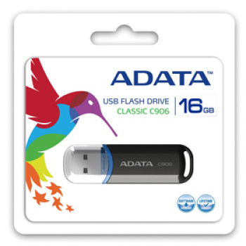 ADATA C906 32 GB, USB 2.0, Black