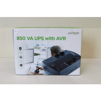 SALE OUT. Energenie UPS with AVR, 850 VA  | EnerGenie | UPS with AVR | 850 VA | DAMAGED PACKAGING | 220 V