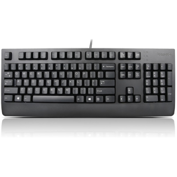 Lenovo Preferred Pro II USB Keyboard - US English with Euro symbol Wired, Black