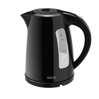 Camry Kettle CR 1255  Standard, Plastic, Black, 2200 W, 360° rotational base, 1.7 L