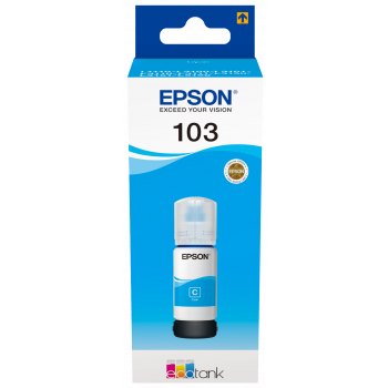 Epson 103 ECOTANK Ink Bottle, Cyan