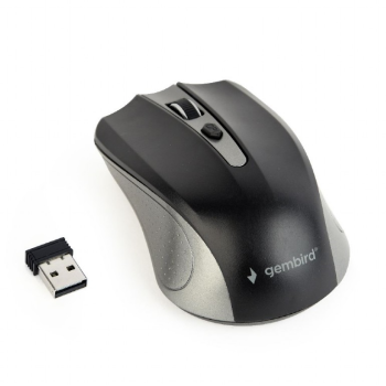 Gembird MUSW-4B-04-GB 2.4GHz Wireless Optical Mouse, USB, Wireless connection, Spacegrey/Black