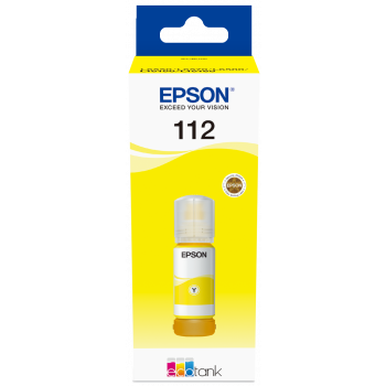 Epson 112 EcoTank Pigment C13T06C44A Ink Bottle, Yellow