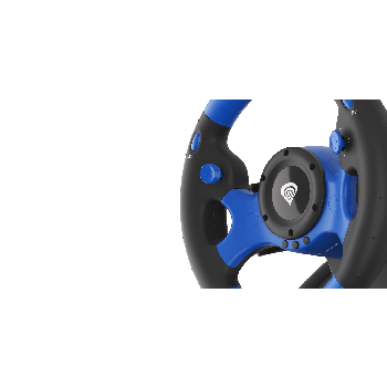 Genesis Driving Wheel Seaborg 350 Game racing wheel Blue/Black