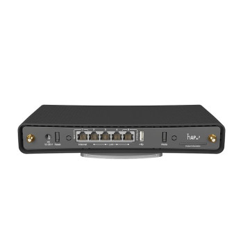 MikroTik Wireless Router HAP AC3 802.11ac, 300+867  Mbit/s, 10/100/1000 Mbit/s, Ethernet LAN (RJ-45) ports 5, Antenna type 2xExternal, 1 × USB-A, 1 x PoE-out 1G