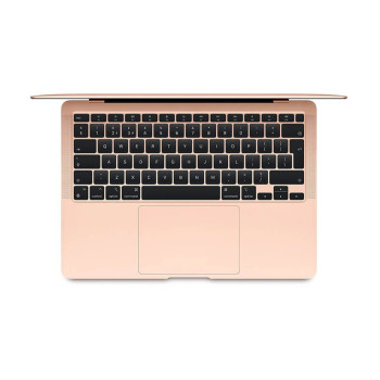 Apple | MacBook Air | Gold | 13.3 " | IPS | 2560 x 1600 | Apple M1 | 8 GB | SSD 256 GB | Apple M1 7-core GPU | GB | Without ODD | macOS | 802.11ax | Bluetooth version 5.0 | Keyboard language English | Keyboard backlit | Warranty 12 month(s) | Battery warr