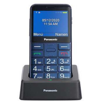 Panasonic KX-TU155EXBN Blue, 2.4 ", TFT-LCD, microSD/microSDHC MB, USB version micro USB, Built-in camera, Main camera 0.3 MP, 32 GB