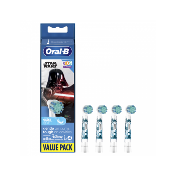 Oral-B Toothbruch replacement  EB10 4 Star wars Heads, For kids, Number of brush heads included 4