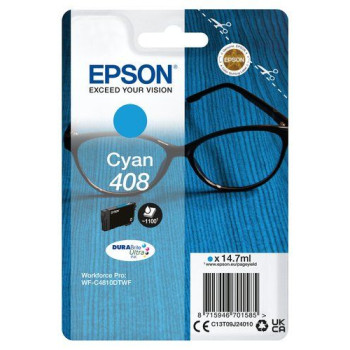 Epson DURABrite Ultra 408L Ink cartrige, Cyan