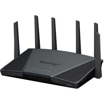 Synology RT6600ax Ultra-fast and Secure Wireless Router for Homes Synology Ultra-fast and Secure Wireless Router for Homes  RT6600ax 802.11ax, Ethernet LAN (RJ-45) ports 5, Antenna type  External antenna x 6