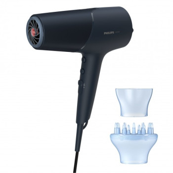 Philips Hair Dryer BHD512/00 2300 W Number of temperature settings 6 Ionic function Diffuser nozzle Navy