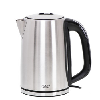 Adler Kettle AD 1340	 Electric, 2200 W, 1.7 L, Stainless steel, 360° rotational base, Inox