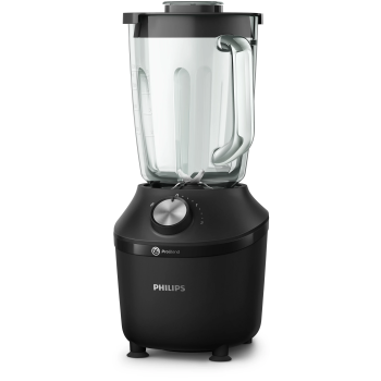 Blender | HR2291/01 3000 Series | Tabletop | 600 W | Jar material Glass | Jar capacity 2 L | Ice crushing | Black