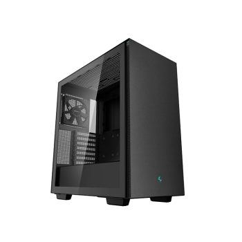 Deepcool MID TOWER CASE CH510 Side window, Black, Mid-Tower, Power supply included No