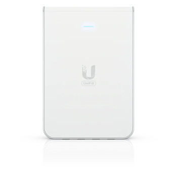 Ubiquiti WiFi 6 access point with a built-in PoE switch 	U6-IW 802.11ax, 2.4 GHz/5 GHz, 10/100/1000 Mbit/s, Ethernet LAN (RJ-45) ports 1, PoE in, Antenna type Internal