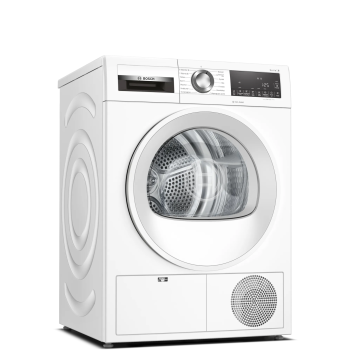 Bosch | Dryer Machine | WQG242AMSN Series 6 | Energy efficiency class A++ | Front loading | 9 kg | Sensitive dry | LED | Depth 61.3 cm | Steam function | White