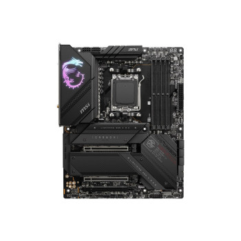MSI MPG X670E CARBON WIFI Processor family AMD, Processor socket AM5, DDR5 DIMM, Memory slots 4, Supported hard disk drive interfaces 	SATA, M.2, Number of SATA connectors 6, Chipset AMD X670, ATX