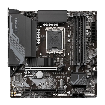 Gigabyte B760M GAMING X DDR4 1.0 M/B Processor family Intel, Processor socket  LGA1700, DDR4 DIMM, Memory slots 4, Supported hard disk drive interfaces 	SATA, M.2, Number of SATA connectors 4, Chipset Intel B760 Express, Micro ATX