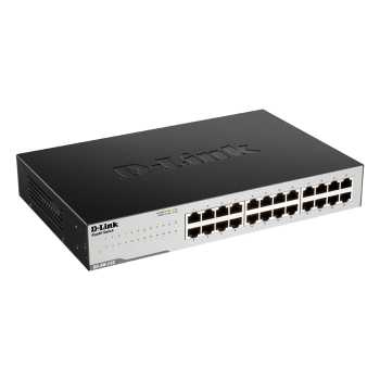 D-Link | 24-Port Gigabit Easy Desktop Switch | GO-SW-24G | Unmanaged | Desktop/Rackmountable | 24 month(s)