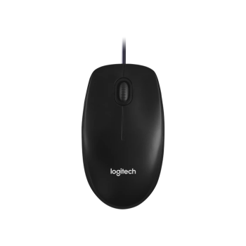 Logitech Mouse  M100 Optical, Black, Wired