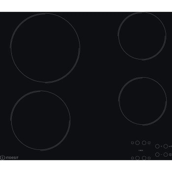 INDESIT Hob AAR 160 C   Induction, Number of burners/cooking zones 4, Touch, Timer, Black