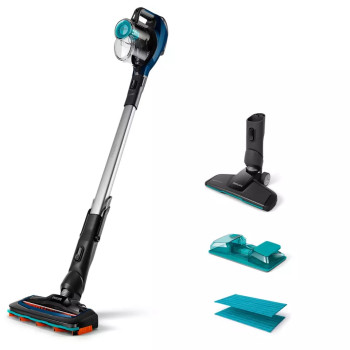 Philips Vacuum cleaner FC6719/01  Cordless operating Handstick Washing function - W 21.6 V Operating time (max) 50 min Blue/Black Warranty 24 month(s)