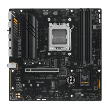 Asus TUF GAMING A620M-PLUS Processor family AMD, Processor socket AM5, DDR5 DIMM, Memory slots 4, Supported hard disk drive interfaces 	SATA, M.2, Number of SATA connectors 4, Chipset  AMD A620,  Micro-ATX