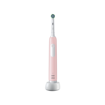 Oral-B Electric Toothbrush Pro Series 1 Cross Action Rechargeable, For adults, Number of brush heads included 1, Pink, Number of teeth brushing modes 3